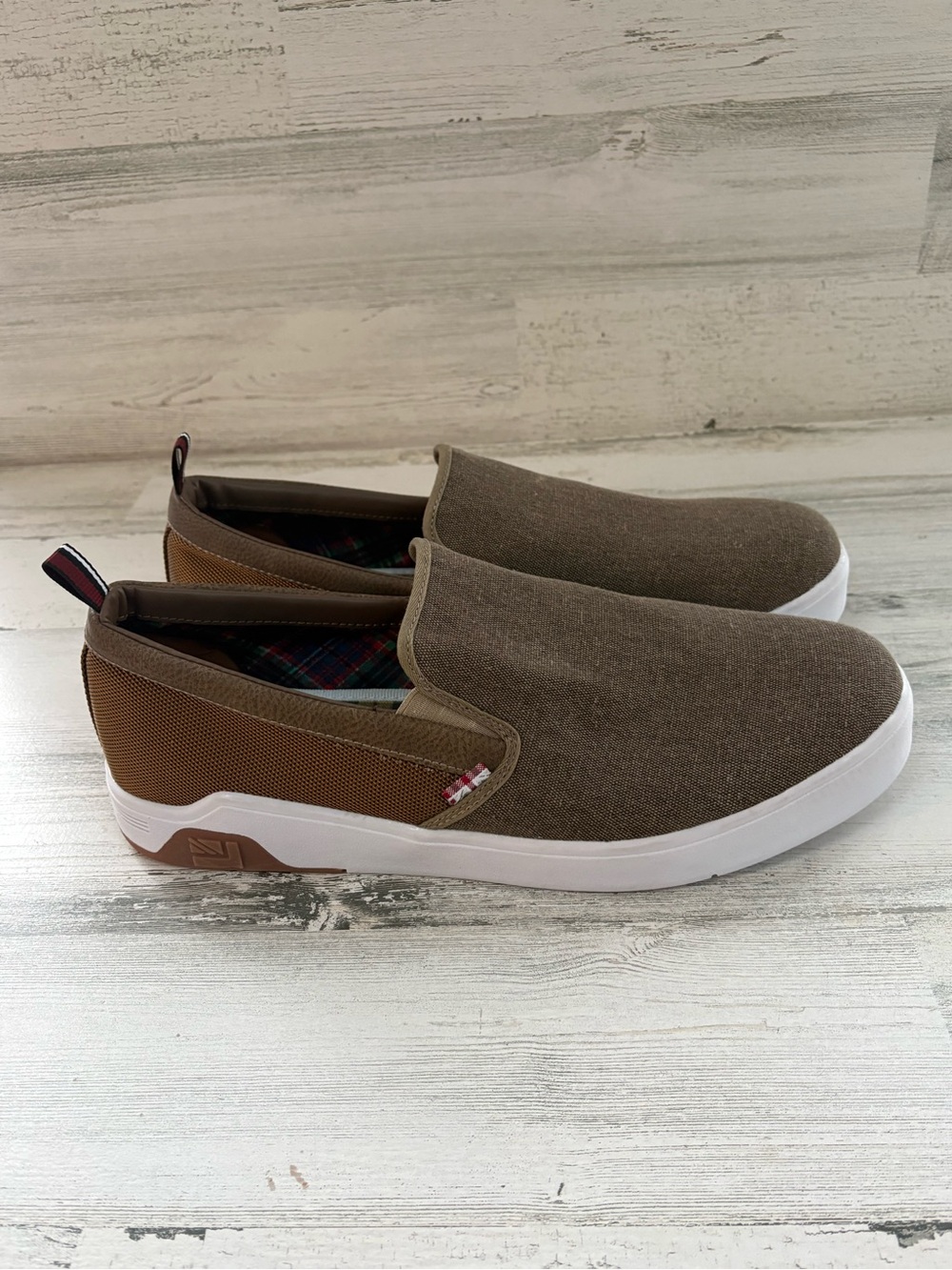 Ben Sherman Men’s Size 12 Slip On Casual Shoes In Brown